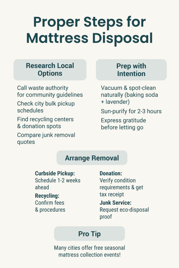 Can I Put a Mattress in a Dumpster? 7 Options in 2025 8 Proper Steps for Mattress Disposal