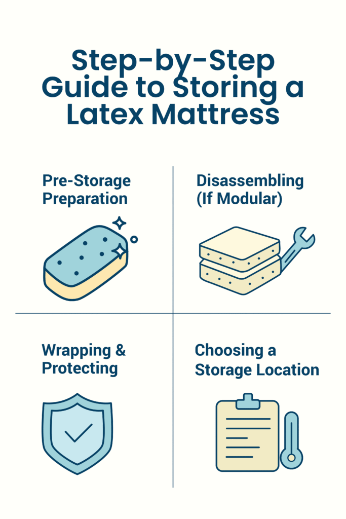 How to Store a Latex Mattress? (Avoid Mold & Damage) 7 Step-by-Step Guide to Storing a Latex Mattress