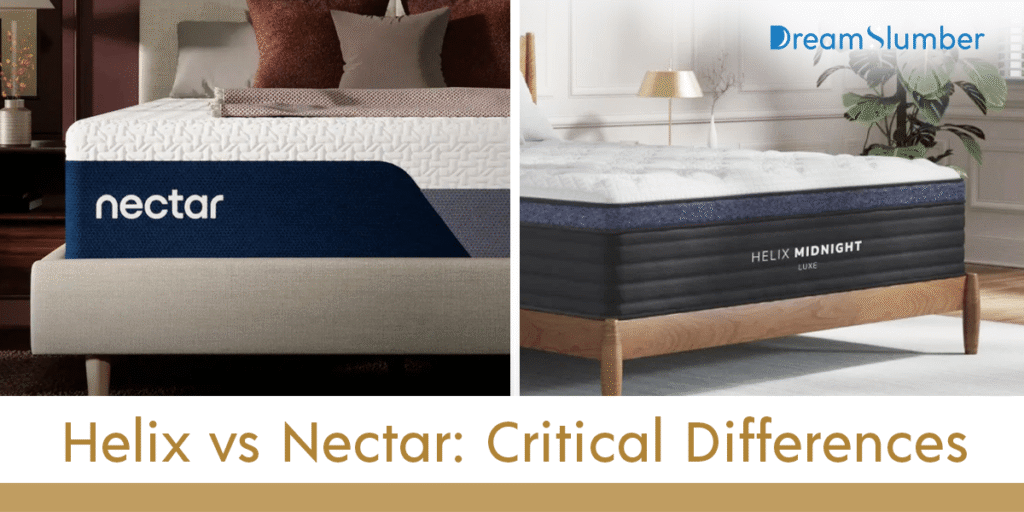 Helix vs Nectar Mattress 7 Helix vs Nectar Critical Differences