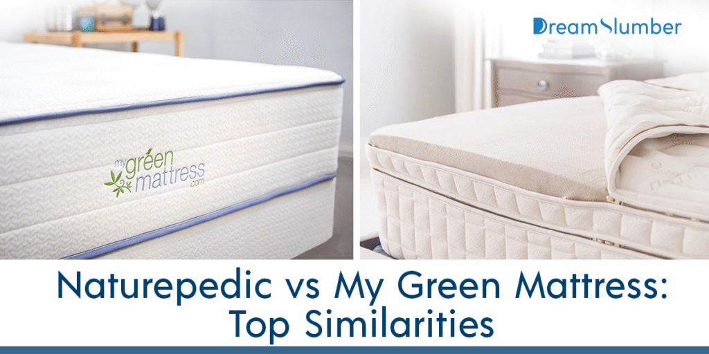 My Green Mattress vs Naturepedic 7 Naturepedic vs My Green Mattress Top Similarities