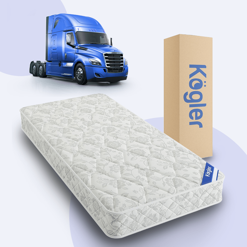 Top 5 Best Mattress For Semi Truck in 2025 (Sleep Better) 10 Kogler Innerspring Hybrid