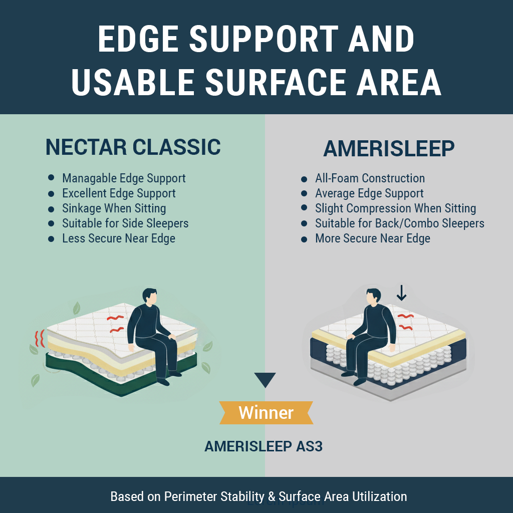 Edge Support and Usable Surface Area