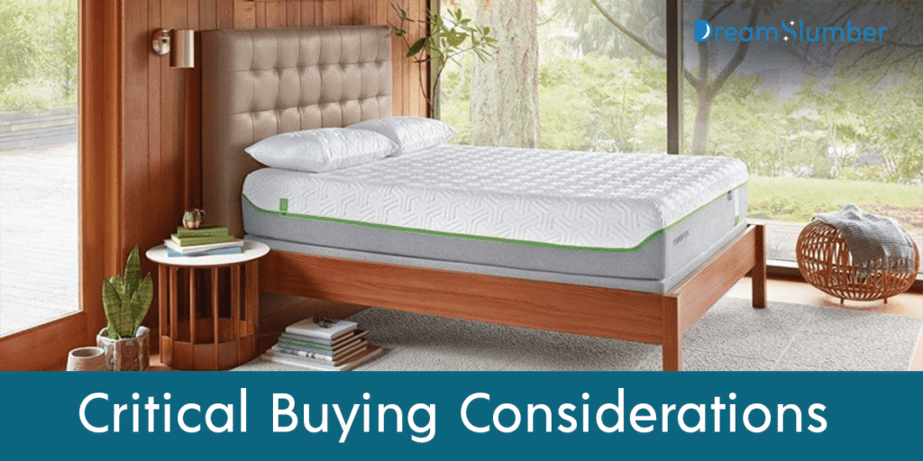 Critical Buying Considerations