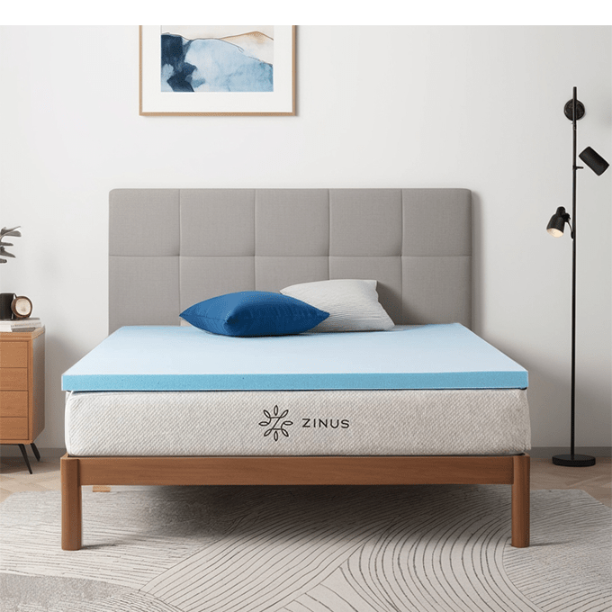Best Mattress Topper for Airbnb: Cooling, Comfy & Durable 11 Sleep Innovations 4-Inch Dual-Layer Gel Memory Foam Topper