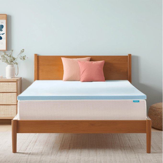 Best Mattress Topper for Airbnb: Cooling, Comfy & Durable 12 Zinus Green Tea Memory Foam + Cooling Cover Topper
