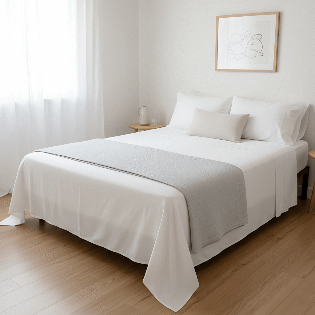 Duvet and Cover with Envelope Closure