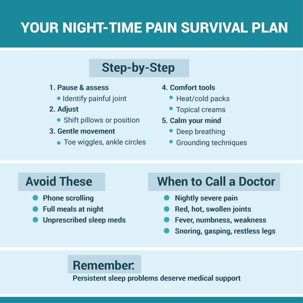 7. Your Night-Time Pain Survival Plan