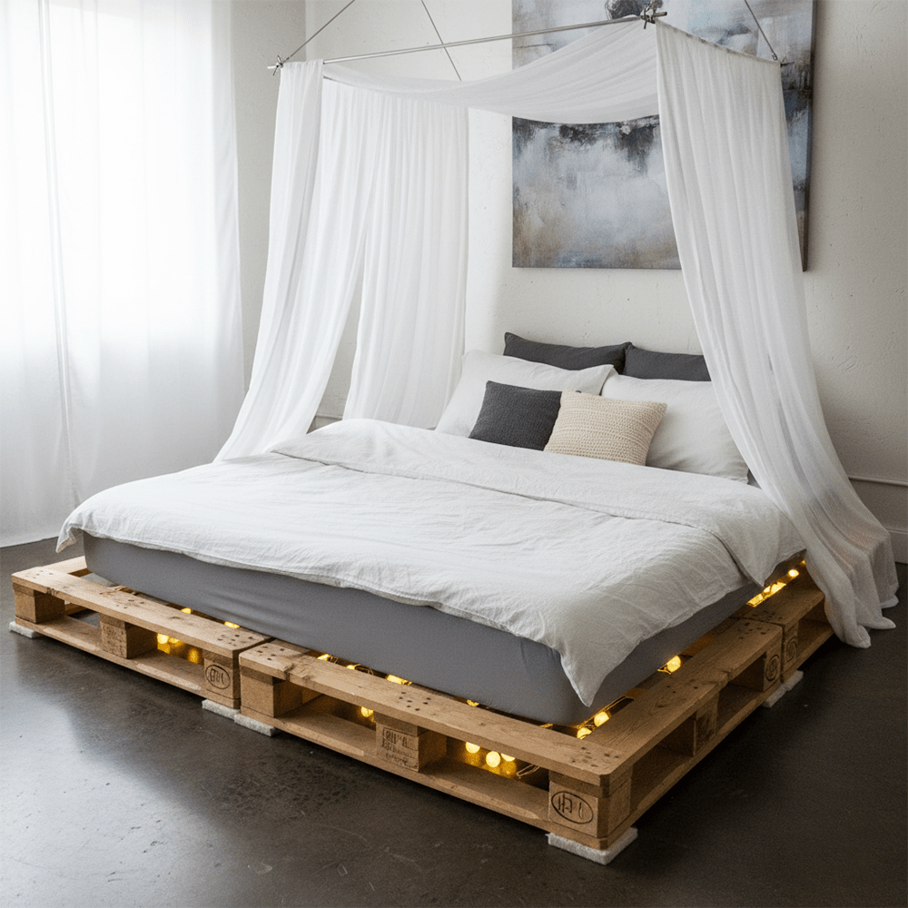 Idea 3 Pallet Platform Floor Bed