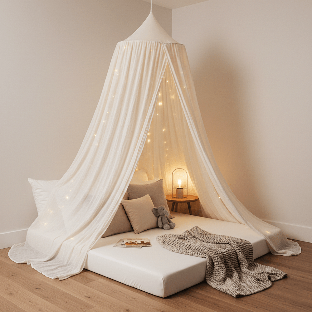 Idea 4 Cozy Corner Canopy Floor Bed