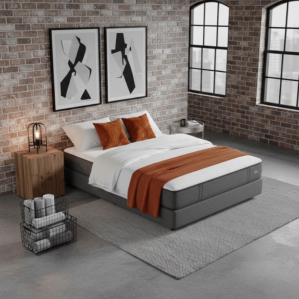 Idea 7 Nature-Inspired Floor Bed with Plants and Natural Textures