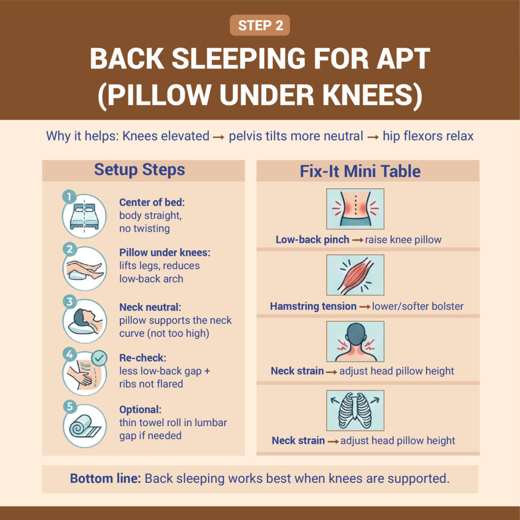 2.Back Sleeping for APT