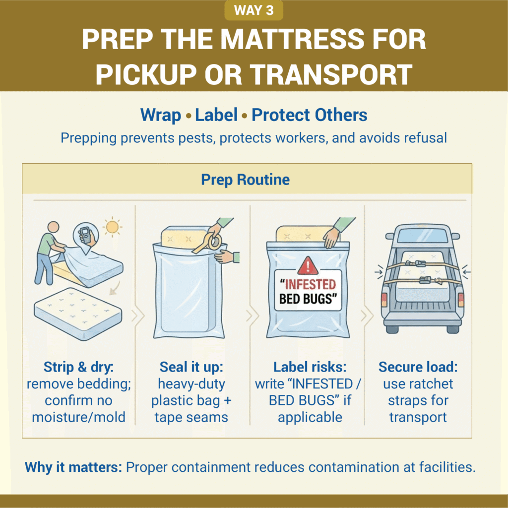 3. Prep the Mattress for
