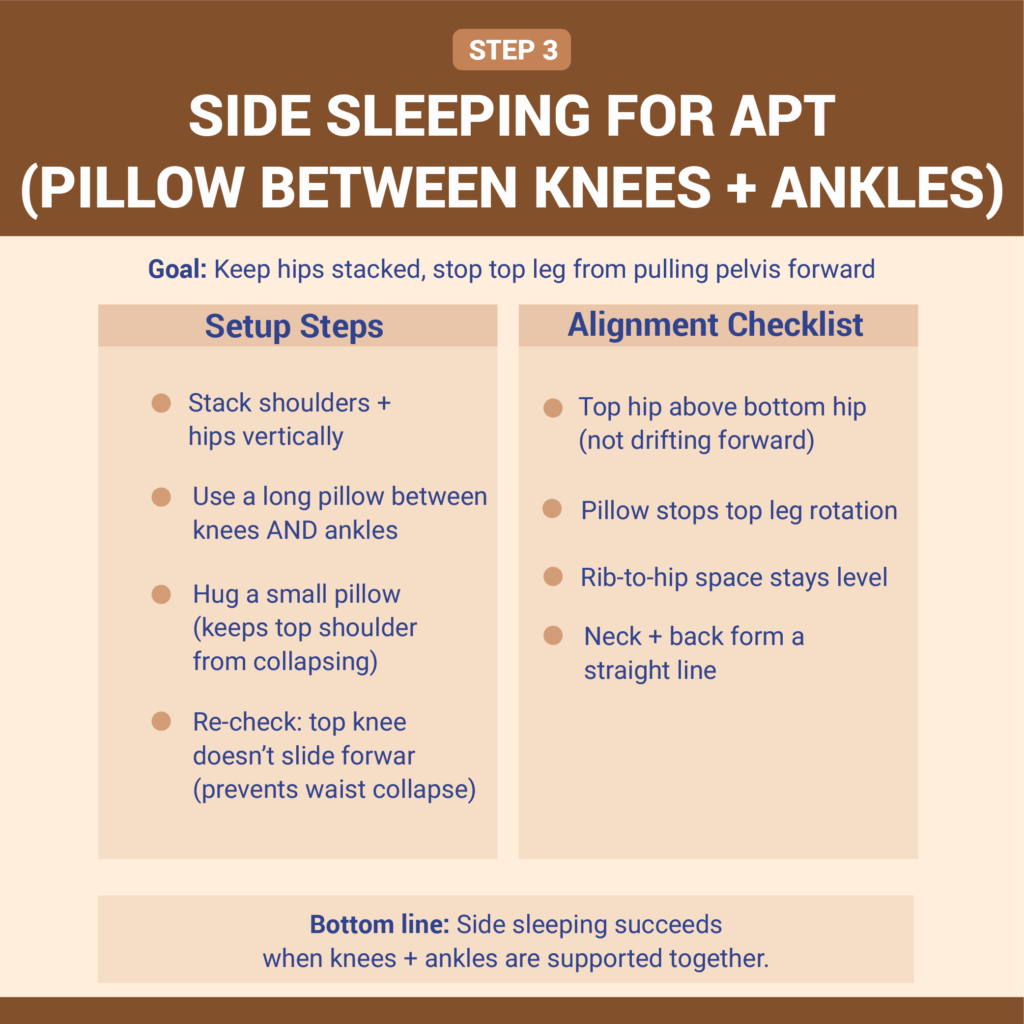 3. Side Sleeping for APT