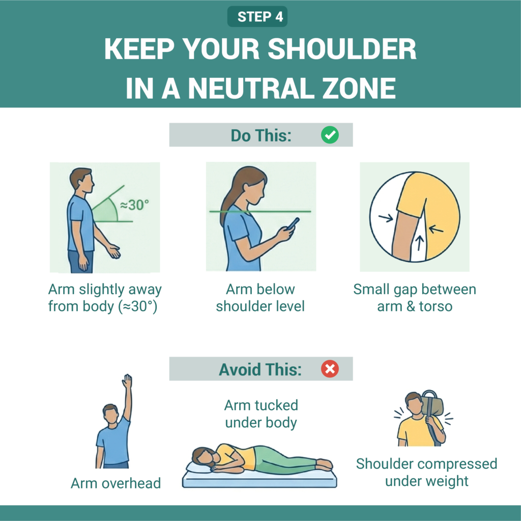 4, Keep Your Shoulder