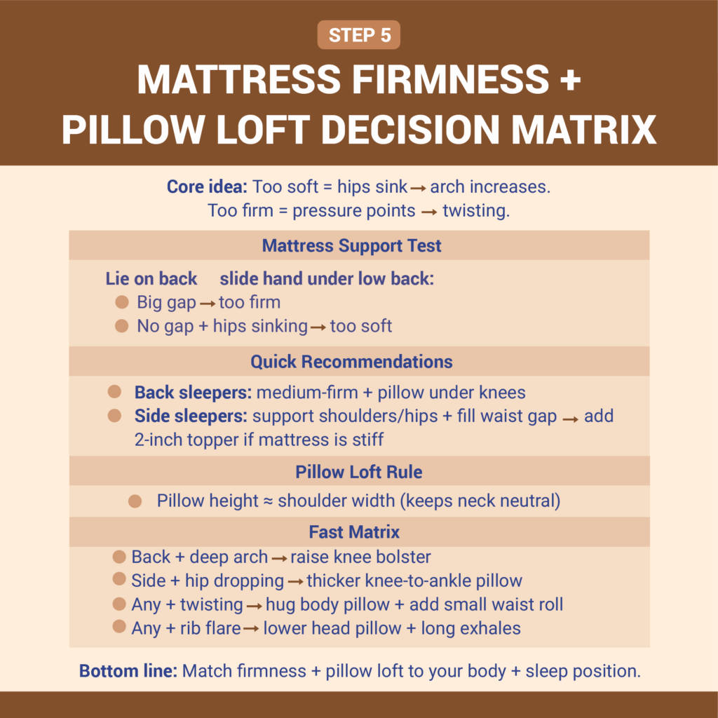 5. Mattress Firmness