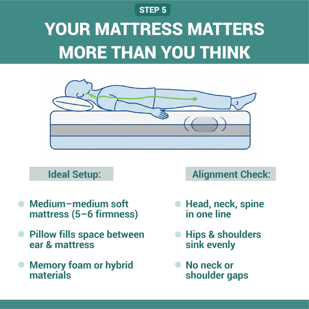 5.Your Mattress Matters