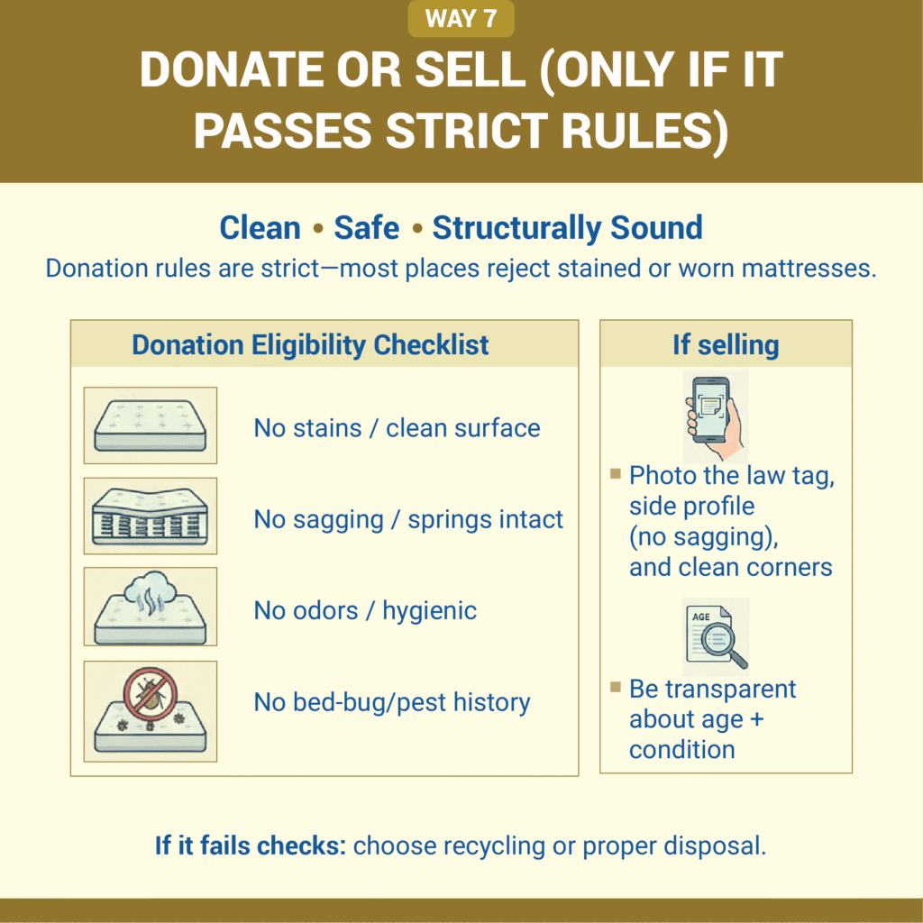 7. Donate or Sell (Only If It